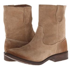 Zigi Soho Tan Suede Ankle Boots